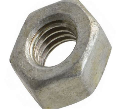 Hexagonal Polished 5Mm Mild Steel Hex Nuts Grade EN8 At Rs 100 Kg In