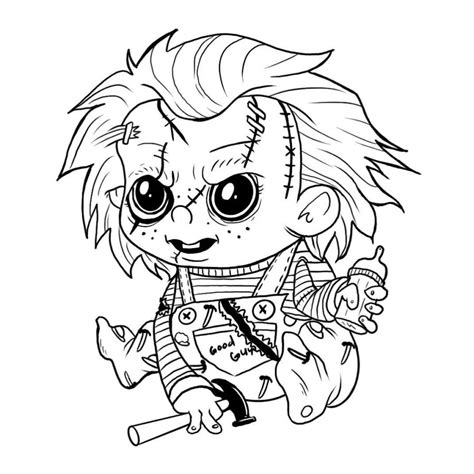 Descubrir Imagen Dibujos Para Colorear De Chucky Thptletrongtan Hot