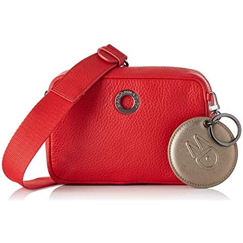 MANDARINA DUCK Mellow Leather Borsa A Tracolla Donna Rosso Flame