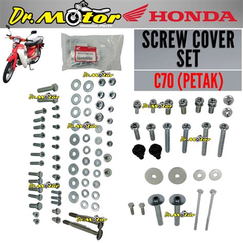 Honda Gbo Gbo J C Petak Body Cover Screw Skru Skrew Caver Set