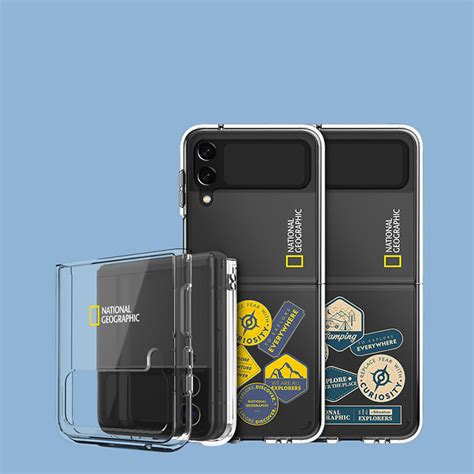 National Geographic Samsung Galaxy Z Flip Slim Fit Case Crystal