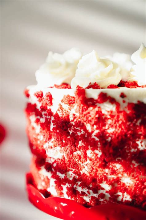 Easy Red Velvet Cake Recipe With Cream Cheese Cake Babe