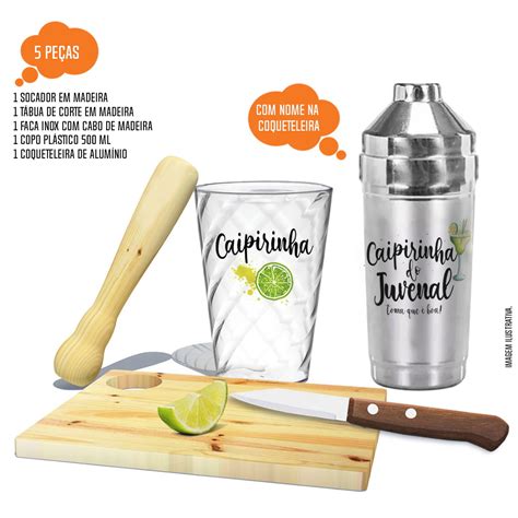 Kit Caipirinha Personalizado Elo Produtos Especiais