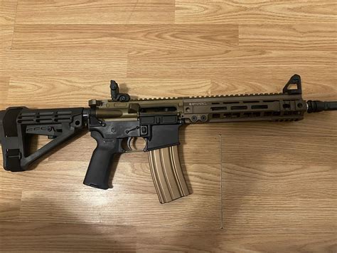 Burnt Bronze Of Black Afg 2 R Ar15