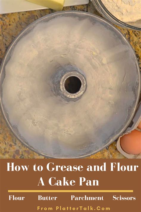 How To Grease And Flour A Cake Pan Or Bread Pan Beef Recipes Easy Cake Pans Recipe For Mom