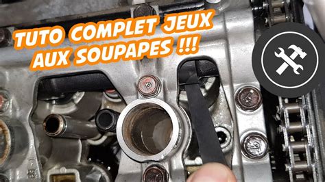 Jeux Aux Soupapes Moto Tutoriel Complet Avec Pastilles Et Serrage