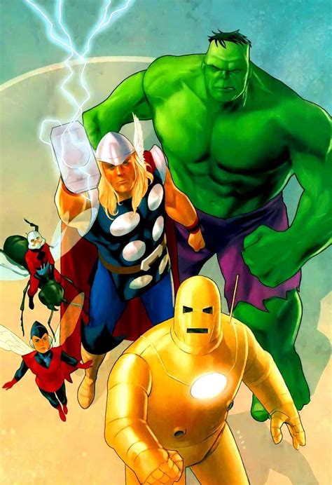 Original roster pictures - Avengers - Comic Vine