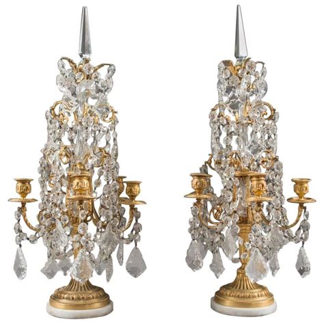 Pair Of French Louis Xvi Style Th Century Gilt Bronze Table Lamps For