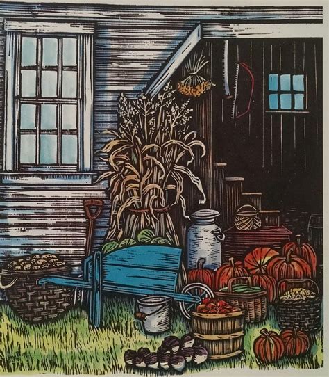 Mary Azarian Woodblock Woodcut Art Scratchboard Art Woodcut