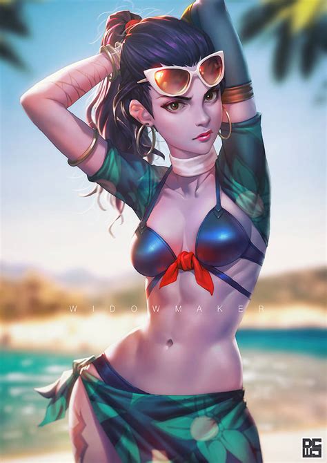 Widowmaker Summer Games By Dcwj On Deviantart