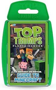 Amazon Independent Unofficial Top Trumps Guide To Minecraft Card