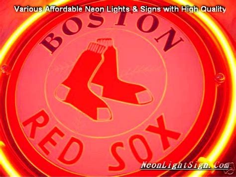 Boston Red Sox 3d Beer Neon Light Sign Neonlightsign Com Shop