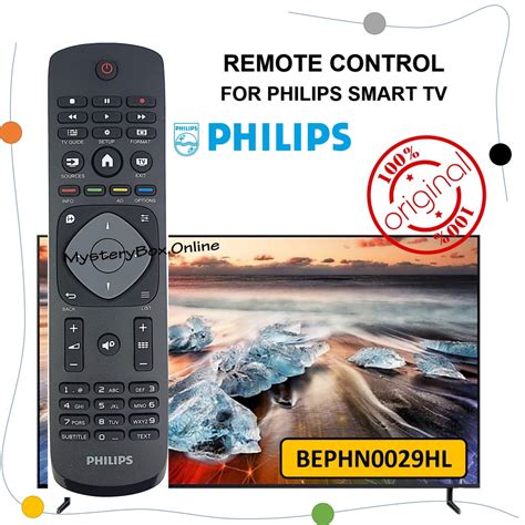 Philips Original Remote Control For Flat Penal Smart Led Tv Model