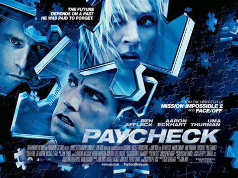 Paycheck 2003, directed by John Woo | Film review