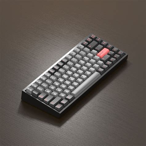 Fully Assembled Tofu84 Black 75% Mechanical Keyboard – KBDfans ...