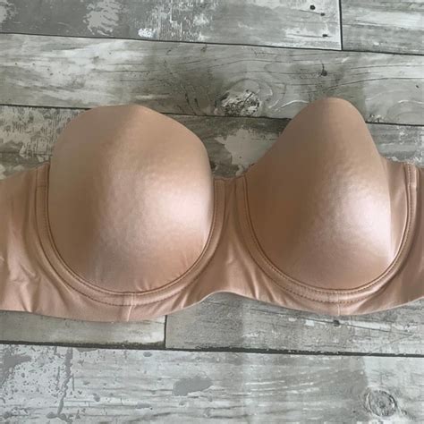 Auden Intimates Sleepwear Auden Strapless Tan Bra 34c Poshmark