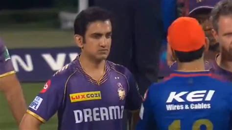 Virat Kohli-Gautam Gambhir's fresh post-match clip emerges after KKR ...