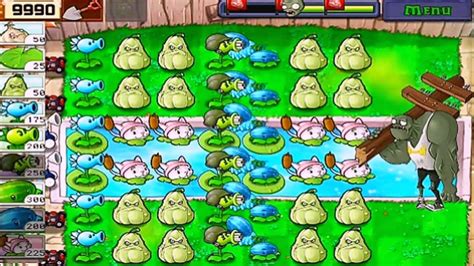 Plants Vs Zombies Adventure Pool Levels Gameplay In