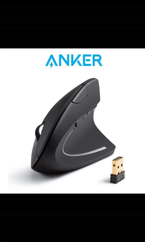 Anker Ergonomic Wireless Mouse, Computers & Tech, Parts & Accessories ...