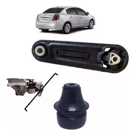 Kit Refil Coxim Motor Direito Esquerdo Cambio Nissan Sentra