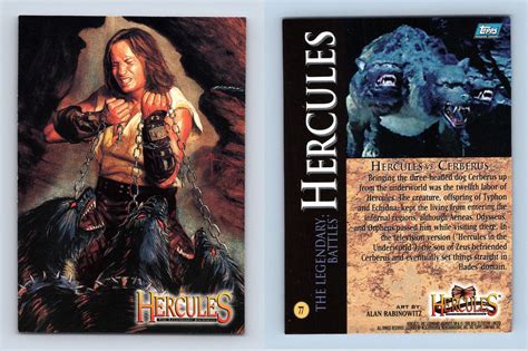 Cerberus 77 Hercules The Legendary Journeys 1996 Topps Trading Card