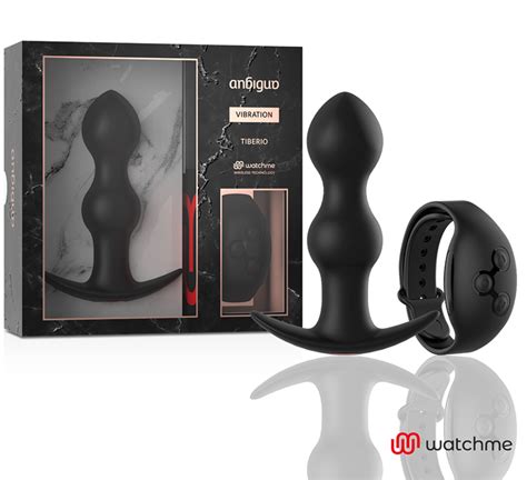 ANBIGUO WATCHME CONTROL REMOTO PLUG VIBRADOR ANAL TIBERIO Mis