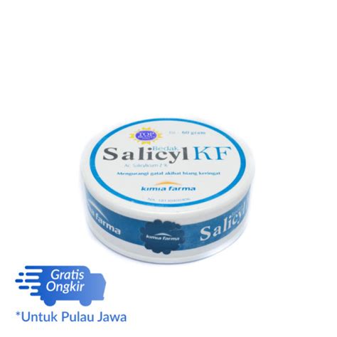 Bedak Salicyl KF 60 Gr Manfaat Cara Pakai Dan Efek Samping