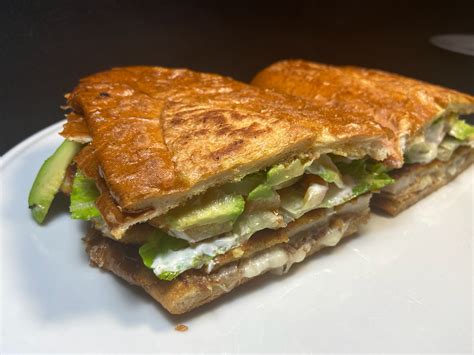 Torta de Milanesa de Pollo (Chicken) - Adelita's Taqueria