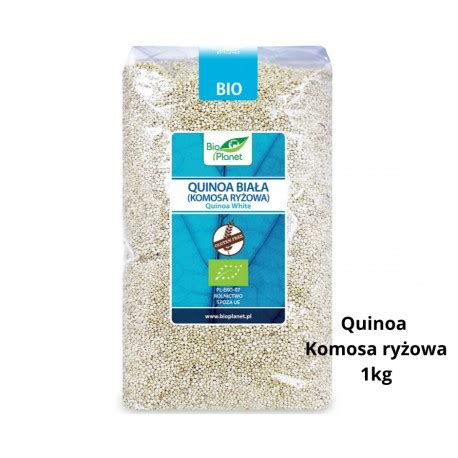 QUINOA BIAŁA KOMOSA RYŻOWA BEZGLUTENOWA BIO 1 kg BIO PLANET