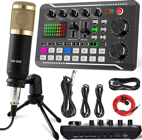 Sinwe Starter Full Set Podcast Mic Condenser Microphone With Stand