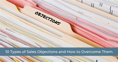 Types Of Sales Objections And How To Overcome Them Gtmnow