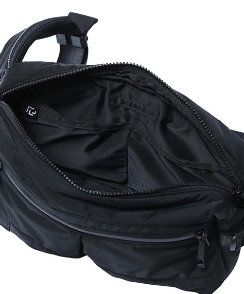 Black Beauty Waist Bag L F Black Ramidus