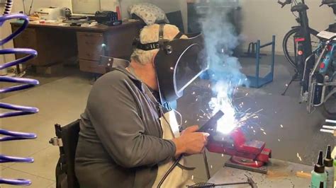 Arc Welding From Wheelchair Youtube