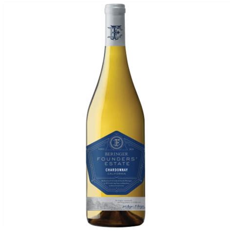 Beringer Founders Estate Chardonnay California White Wine 750 Ml Kroger