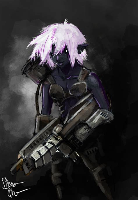 Mercenary Dark Elf By Srta001 On Deviantart