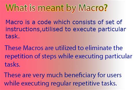 recording macros examples