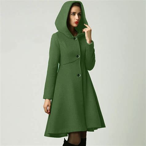 Elfindea Womens Plus Size Coats Jackets Fall Autumn Winter Coats