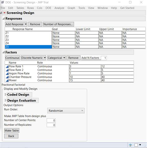 Re: DOE - Fractional Factorial - JMP User Community