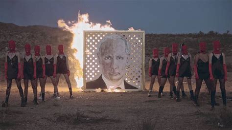 Pussy Riot Putins Ashes Art In Los Angeles