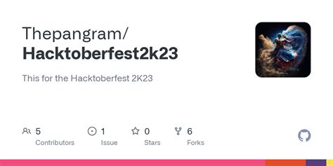 Github Thepangram Hacktoberfest K This For The Hacktoberfest K