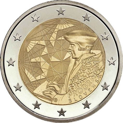 Slovakia Euro Coin Years Of The Erasmus Programme