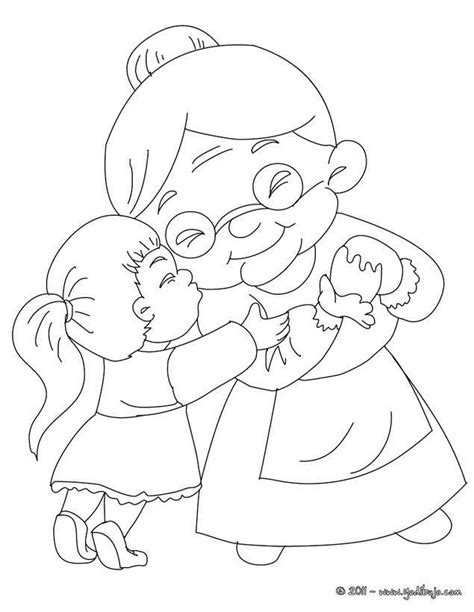 Resultado De Imagen Para Dibujos De Nieta Y Abuela Cute Coloring Pages