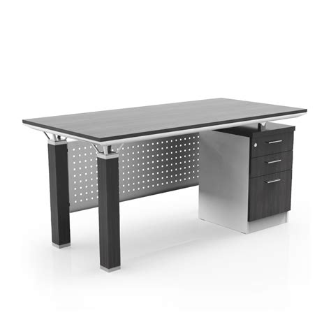 Hoor | Desk with Fixed Pedestal - JERAISY FURNITURE FACTORY