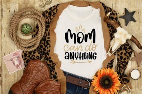 Mom Can Do Anything Svg Cut File Graphic By Dapiyupi · Creative Fabrica