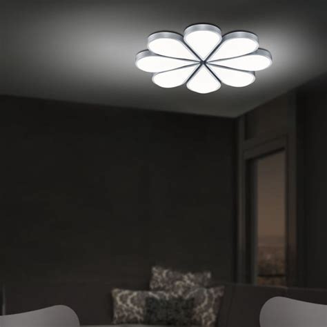 HELL FLOWER LED Ceiling Light With Dimmer And CCT White 70371 8 33