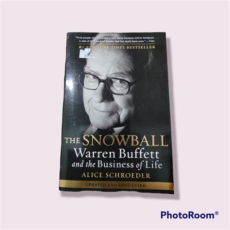 The Snowball Warren Buffett Hobbies Toys Books Magazines