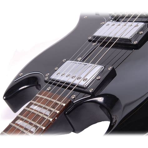 Encore E69 Electric Guitar Black At Gear4music