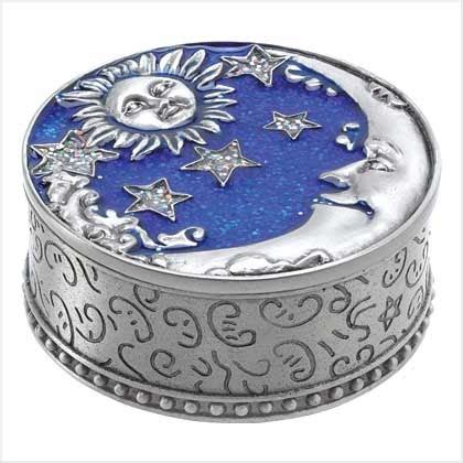 "Grace of Cakes": Sun Moon Stars Trinket Box Cake