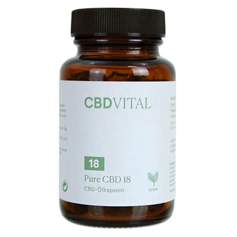 CBD Kapsule CBD Vital PURE CBD 18 10