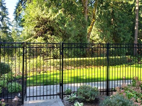 Aluminum Fences Holmans Custom Fencing Greater Seattle